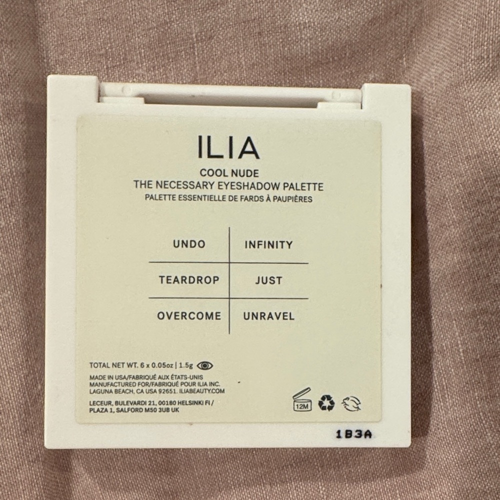 ILIA Cool Nude Necessary Eyeshadow Palette